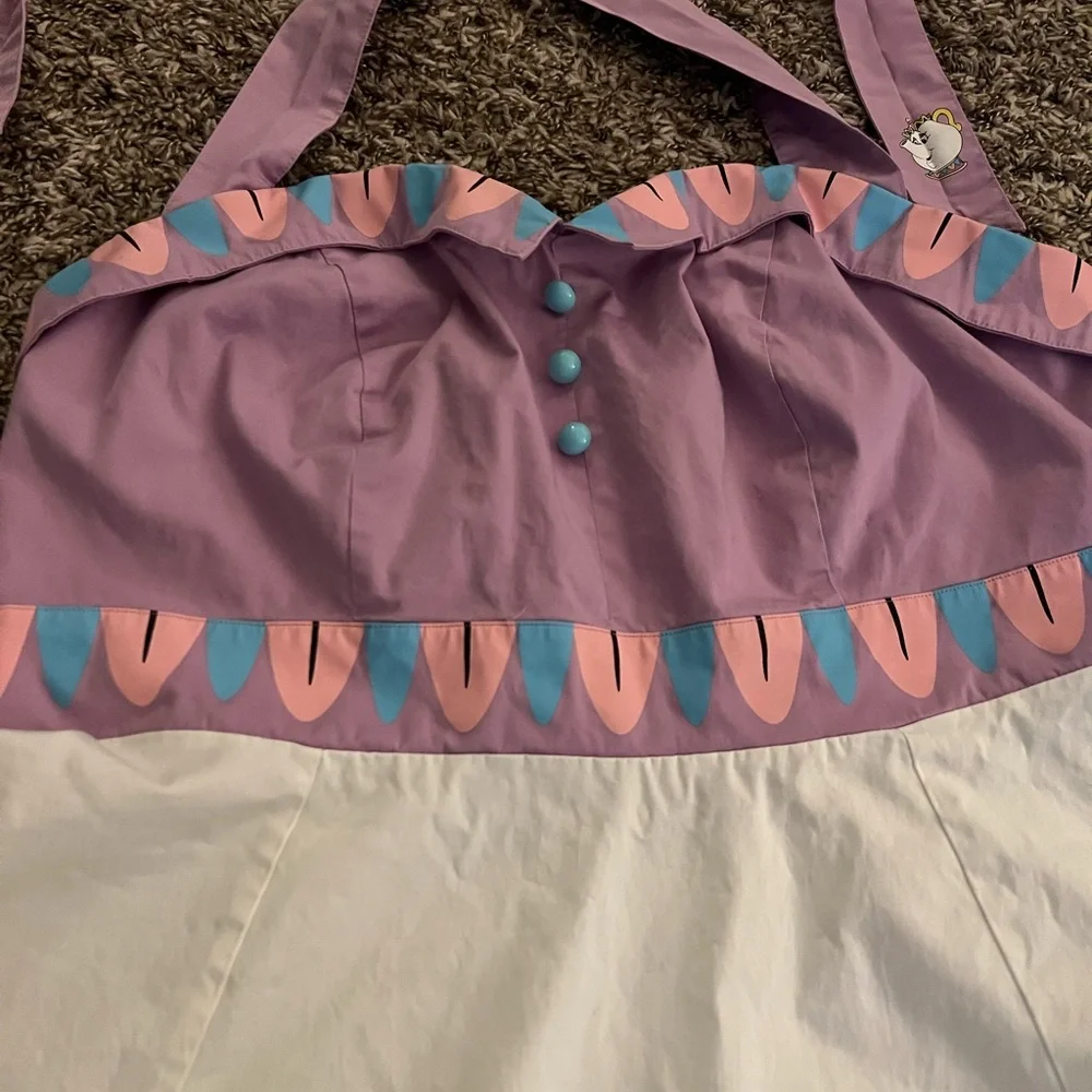 Disney Parks Beauty and the Beast Dress with Character Design 1X - Picture 5 of 7